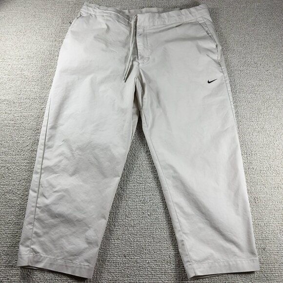 Nike Sportswear Essentials Woven Unlined Cropped Pants Men’s Size 40 x 25 - Picture 1 of 7